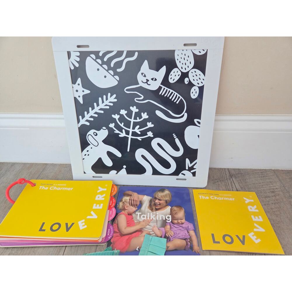 Lovevery The Charmer Play Kit (3-4 Months) - Montessori Baby Toys Set - Picture 3 of 6